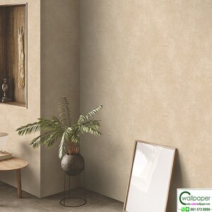 wallpaper ลายคอนกรีต สีน้ำตาล No.435-2