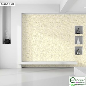 วอลเปเปอร์ห้องนั่งเล่น ลายซิกแซก