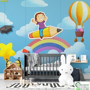 วอลเปเปอร์ห้องเด็กสั่งผลิต No.KID-59