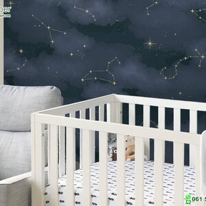 วอลเปเปอร์ลายก้อนเมฆ หน้ากว้าง 1 เมตร