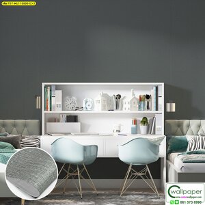 วอลเปเปอร์ลายเส้นสีเทาเข้ม No.ML110806