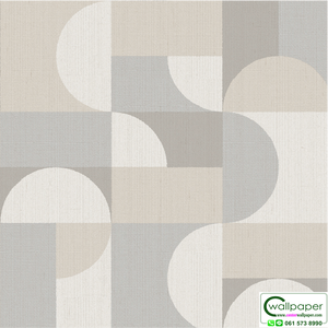 วอลเปเปอร์โมเดิร์นสีเทาน้ำตาล NO.TE2412-3