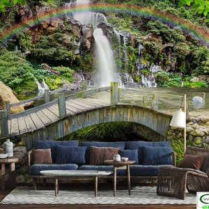 วอลเปเปอร์สั่งผลิตภาพวิวน้ำตก WAT-A-6