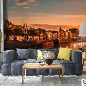 วอลเปเปอร์สั่งพิมพ์ภาพวิวเมือง ตึกสูง CIT-122