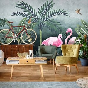 วอลเปเปอร์พิมพ์ลายภาพสวนป่า Premium PM-003