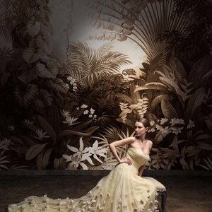 วอลเปเปอร์พิมพ์ลายภาพสวนป่า Premium PM-084-G