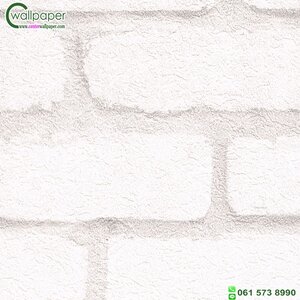 วอลเปเปอร์ลายอิฐขาว