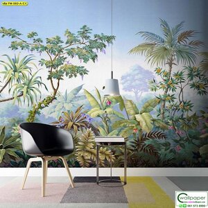 วอลเปเปอร์พิมพ์ลายภาพสวนป่า Premium PM-060-A