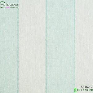 วอลเปเปอร์ติดผนัง ราคาถูก ลายทางสีเขียว