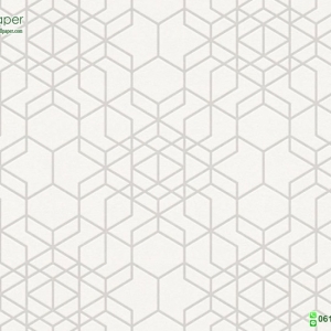 วอลเปเปอร์ติดผนังลายกราฟฟิค3D สีขาว