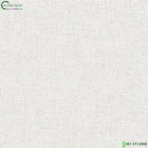 วอลเปเปอร์ลายผ้า สีขาวอมเทาอ่อน