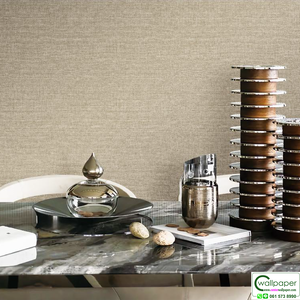 วอลเปเปอร์สีน้ำตาล มีกลิตเตอร์สีทอง No.DCG2507-5