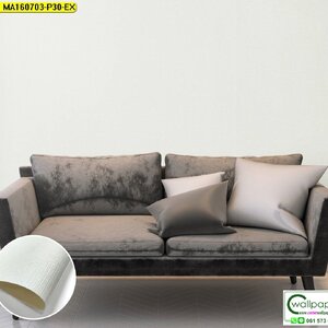 วอลเปเปอร์ห้องนั่งเล่นสีขาว