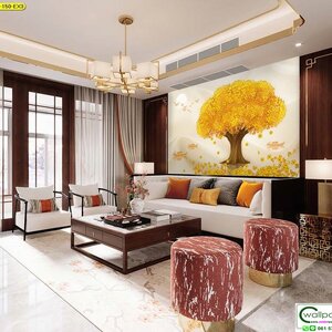 วอลเปเปอร์สั่งพิมพ์ฮวงจุ้ยพรีเมี่ยม PM-150