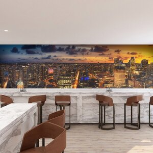 วอลเปเปอร์สั่งพิมพ์ภาพวิวเมือง ตึกสูง CIT-125