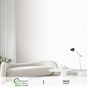 วอลเปเปอร์หน้ากว้างสีครีม No.61044-1