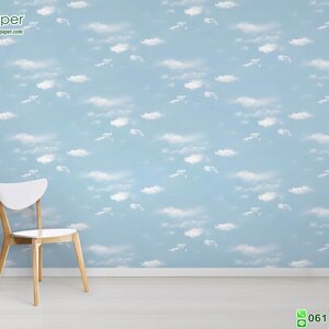 วอลเปเปอร์ห้องเด็ก ลายท้องฟ้า No.58127.