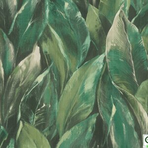 วอลเปเปอร์ลายใบไม้ดอกไม้ ทรอปิคอล