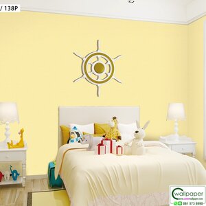 วอลเปเปอร์บ้านสีเหลือง No.9824-1