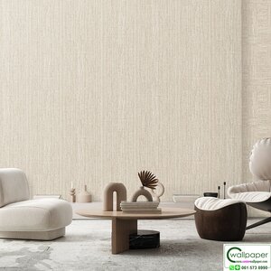 วอลเปเปอร์หน้ากว้างเกาหลี สีน้ำตาลอมเทา