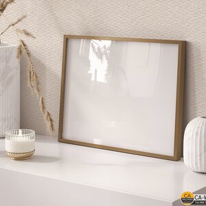 วอลเปเปอร์ลายหวายสีน้ำตาลอ่อน