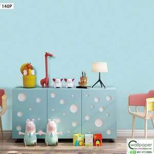 วอลเปเปอร์บ้านสีฟ้า No.9824-2