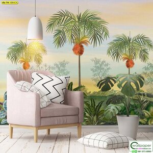 วอลเปเปอร์พิมพ์ลายภาพสวนป่า Premium PM-109