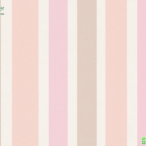 วอลเปเปอร์ติดผนังลายทางสีชมพู,ครีม