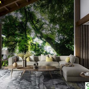 วอลเปเปอร์สั่งผลิตภภาพวิวธรรมชาติ FRE-A-11