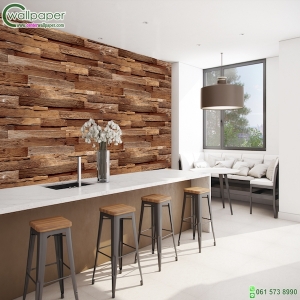 วอลเปเปอร์ลายไม้ท่อน