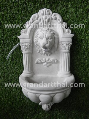 กระถางติดผนังหน้าสิงห์ เล็ก