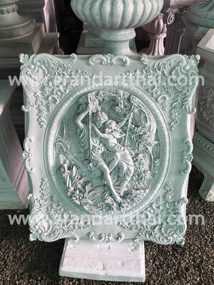 แผ่นติดผนัง ช-ญ นั่งชิงช้า