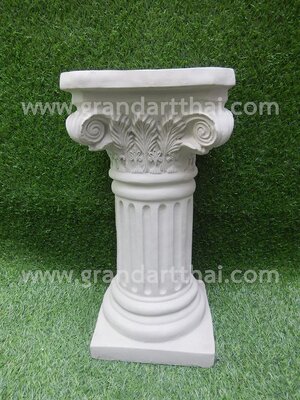 แท่นกลมร่องโรมันใหญ่ 50 ซม.