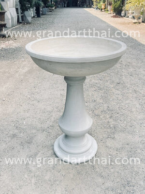 อ่างน้ำนกเรียบใหญ่