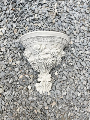 กระถางช่อกุหลาบติดผนัง