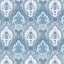 Wallpaper ลายหลุยส์สีน้ำเงิน