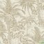 วอลเปเปอร์ติดผนังลายลิงบนต้นปาล์มสีน้ำตาล Tropical wallpaper