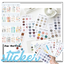 🔥สติ๊กเกอร์เฉดสีรูปทรง🔥ตกแต่งไดอารี่ DIY Die cut sticker 10x15ซม. ราคา4 บาท/แผ่น✔️พร้อมส่ง📌เลือกลาย Ohwowshop sticker สติกเกอร์ DIY หลากสี