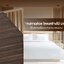 HDF DOOR รุ่น LOMINA ลายไม้เรียบหน้ากว้างเล็ก สี MAROON OAK