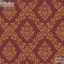 wallpaper ลายไทยห้องพระ ลายพุดตานสีแดง