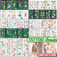 🌈แทททูเรืองแสง Tattoo Sticker 11x7.5ซม แผ่นละ 5 บาท คละสุ่มลาย✔️พร้อมส่ง Ohwowshop สติกเกอร์แทททู sticker tattoo สวยงาม