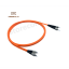 ST-FC Fiber optic patch cord OM2, 50/125μm, Duplex 3.0 mm jacket LSZH