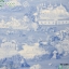 wallpaper ลายไทยห้องพระ ลายรามเกียรติ์สีน้ำเงิน