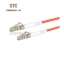LC-LC Fiber optic patch cord OM2, 50/125μm, Simplex 3.0 mm jacket LSZH
