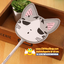 ปากกาเจล ปากกาพัดแมวจี้ [เจลสีดำ] ด้ามละ 5 บาท Ohwowshop