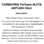 Tamburins Perfume 50 ml. #Late Autumn