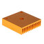 Gold Aluminium Heat Sink for MK7 MK8 Extruder
