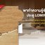 HDF DOOR รุ่น LOMINA ลายไม้เรียบหน้ากว้างเล็ก สี MAROON OAK