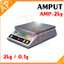 ตาชั่งดิจิตอล เครื่องชั่งดิจิตอล เครื่องชั่งตั้งโต๊ะ Digital Scale 2kg ความละเอียด 0.1g ยี่ห้อ AMPUT รุ่น APTP457A