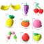 🍋🍓ยางลบจิ๋ว🍍🍆ยางลบรูปทรง🥬ผัก🍎ผลไม้🍔อาหารFast foodg📌เลือกลาย✅พร้อมส่งในไทย ยางลบ เครื่องเขียน ลบคำผิดดินสอ